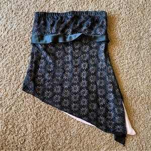 Vintage Sleeveless Asymmetrical Top